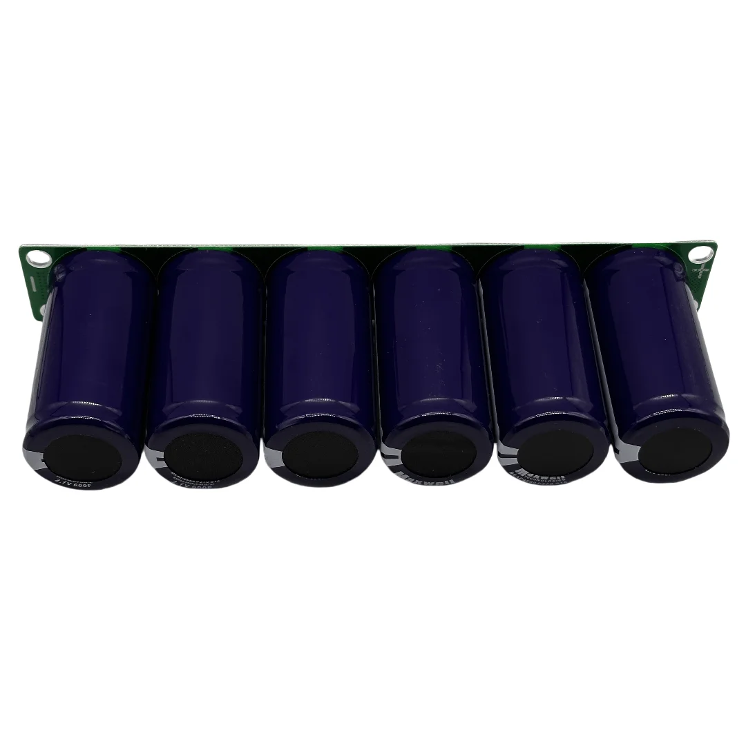 16V100F مكثف صوت السيارة ماكسويل، وحدة مكثف فاراد فائقة الجهد المستقر والوقود المحفوظ 2.7V600F سعة كبيرة