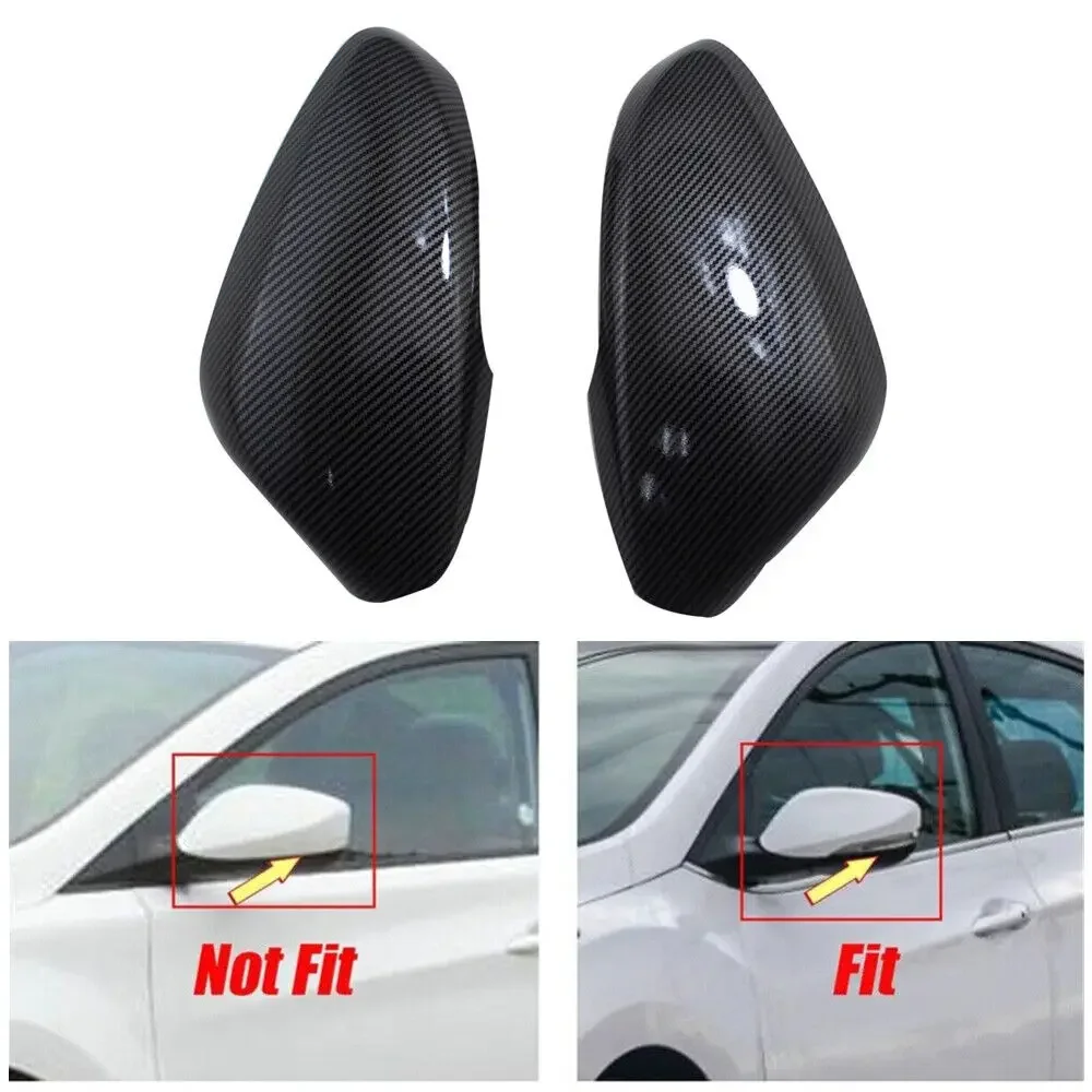 For Hyundai Elantra Veloster Accent Solaris HB20 ABS Car Rearview Side Mirror Cover Wing Cap Exterior Door Housing Shell Trim