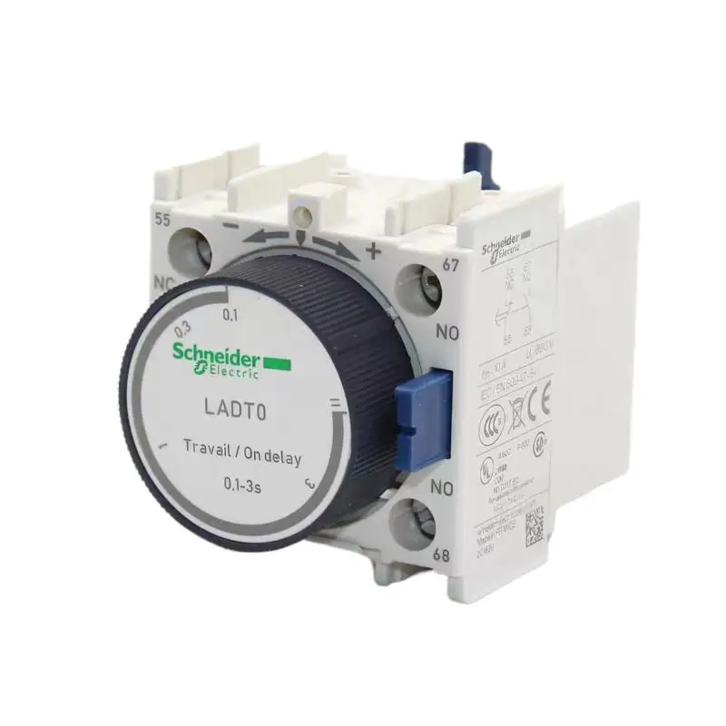Schneider Electric LADT2 Delay Contact Module LADT0 LADT4 LADR0 LADR2 LADR4 LADS2 Delay Power-On/Power-off