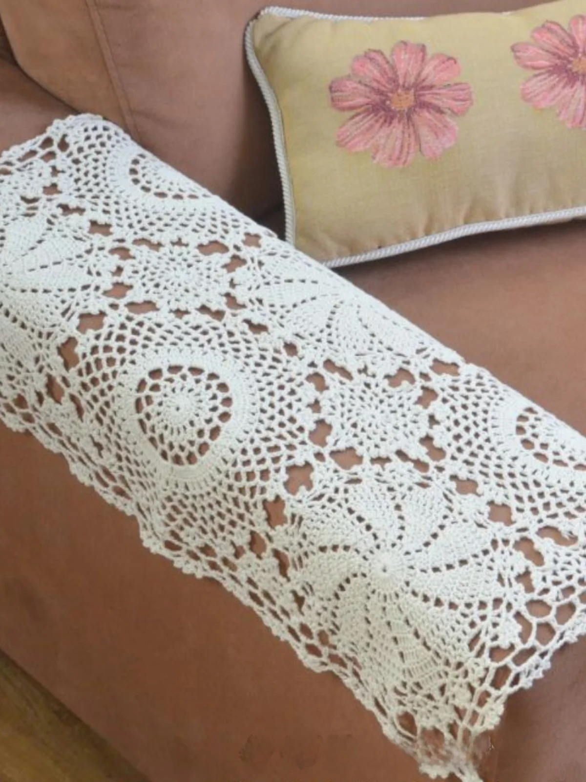 

Скатерть-дорожка ручной работы с цветочным узором, круглая, двухрядная, без каймы, длинная прямоугольная, для обеденного стола, в американском и скандинавском стиле, из хлопка, для дивана...