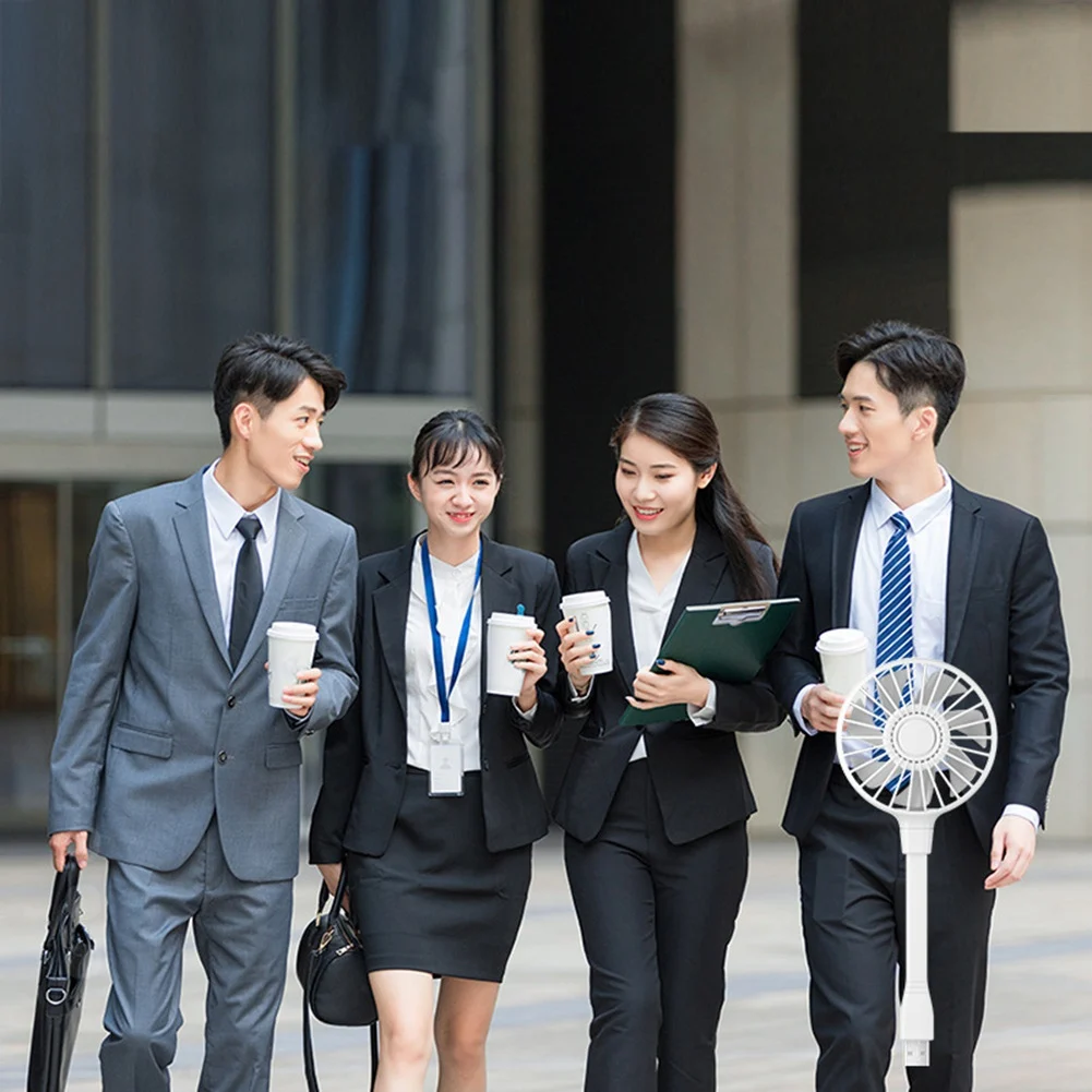 USB-вентилятор Мини-вентилятор с лебединой шеей Гибкий охлаждающий вентилятор Портативный вентилятор для ноутбука Мобильный ПК Домашний офис WhiteA83X