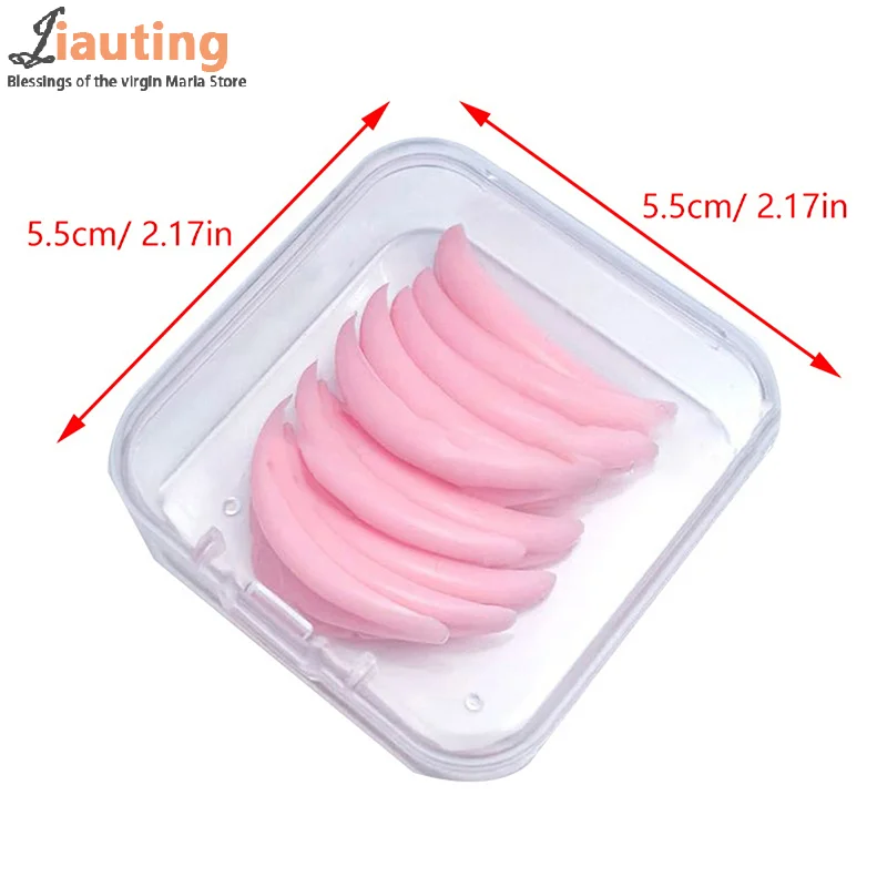 5 Größen 3d Wimpern Dauerwelle Locken wickler Lift Pads Wimpern Dauerwelle Pads Stangen für Wimpern heben Silikon für Wimpern Make-up Beauty Tool