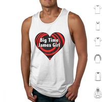 Big Time James Girl Heart Tank Tops Print Cotton Big Time Rush Btr Meme Rush Band Gustavo Big Logan Boy Band Gustavo