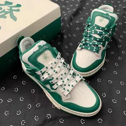 China Rich Mahjong Shoelaces Flat AF1/AJ Sneakers White Green Rookie Shoe Laces For Weiwu Cassic Basketball Shoelace Accessories