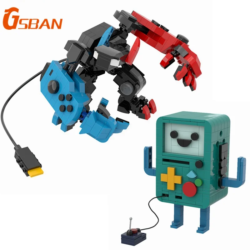 GSBAN Switch Imp Creative Transform Mecha Robots Beemo Game Figures Model Building Blocks Toys for Children Christmas Gifts