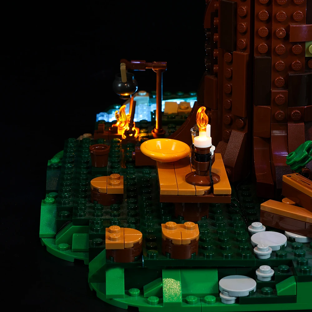 مجموعة إضاءة LED مناسبة لبيت شجرة ليجو 21318 ألعاب بناء ذاتية الصنع (لا تشمل الطوب النموذجي) #3