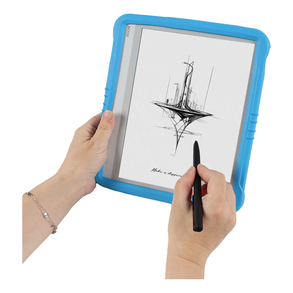 For Funda Onyx Boox Note Air 5 4 3 C 2 Plus Case 10.3" eBook Durable EVA Foam Shockproof Back Cover with Built-in Pencil Holder - view 5