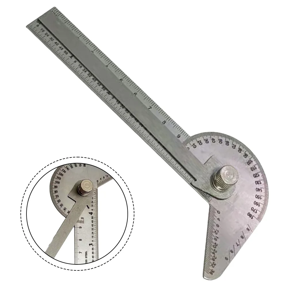 1pc Multi-function Gauge Measuring Tools Square Rule Center Finder Divider Drill Point Gauge For Drill Tips