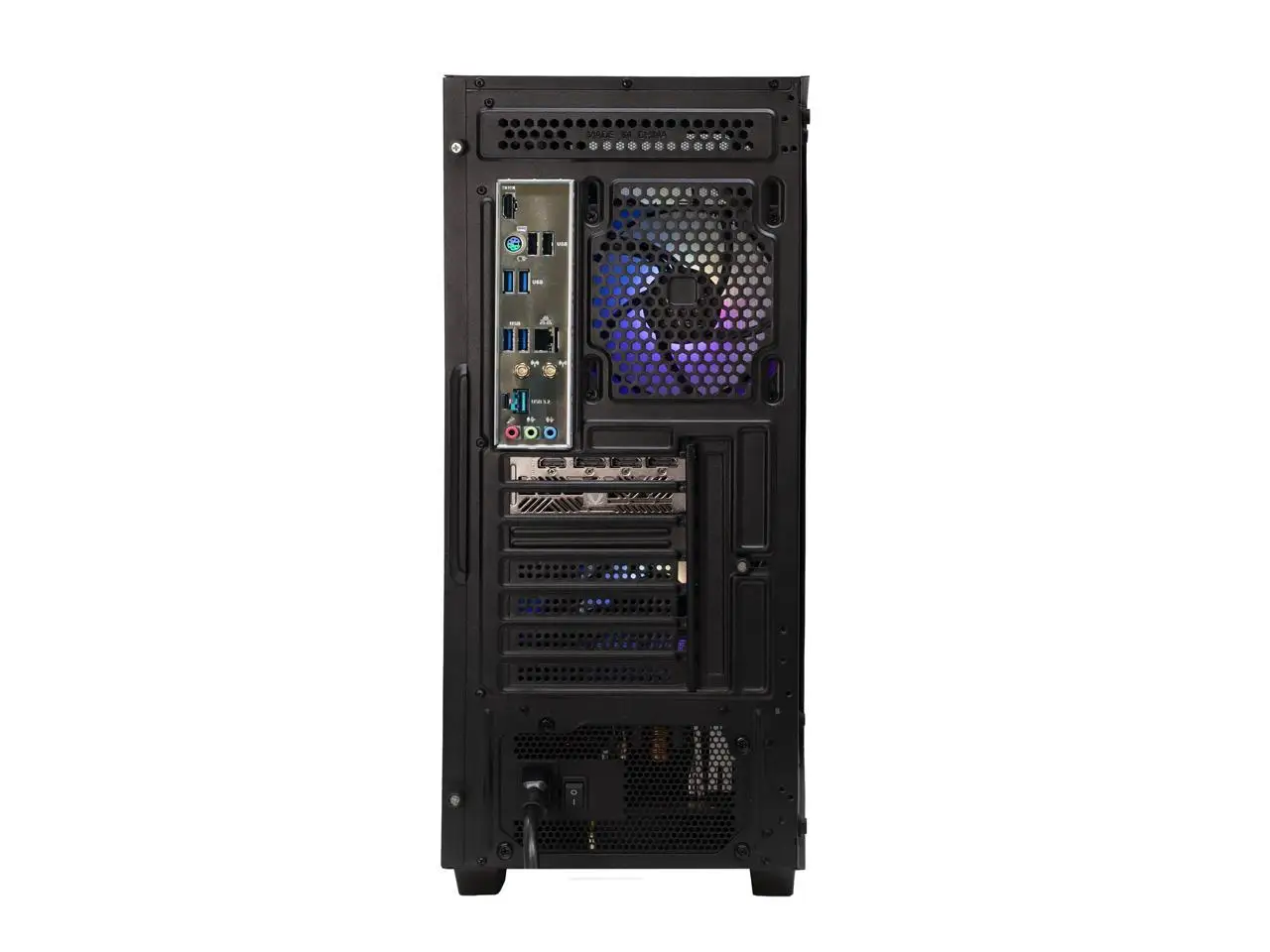 PCs para Juegos ZOTAC GAMING Serie MEK - NVIDIA GeForce RTX 5050, AMD Ryzen 5 5500 4.2GHz, 16GB RGB DDR4, 1TB NVME M.2 SSD, 650W 80+ GOLD PSU, WiFi 6E, Windows 11 Home