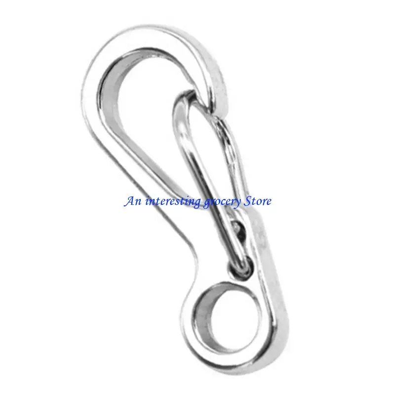 652d 10pcs carabiner clip Spring Hook Clasps Aluminium Alpoys Ackles Ackles