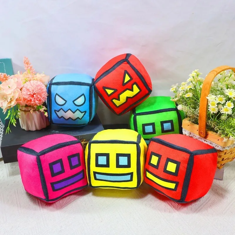 Geometryy Kawaii Throw Pillow Cute Stuffed Cushion Soft Sleep Neck Pillow Chair Back Cushion Anime Gaming Accessory Home Decor view 5
