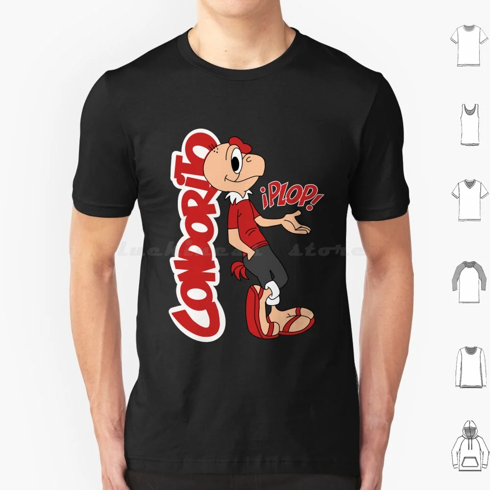 Camiseta Give Me Condorito, talla grande, 100% algodón, estilo vintage de los años 90, Condorito animado, la película, latino, Perú, Chile, México, comedia