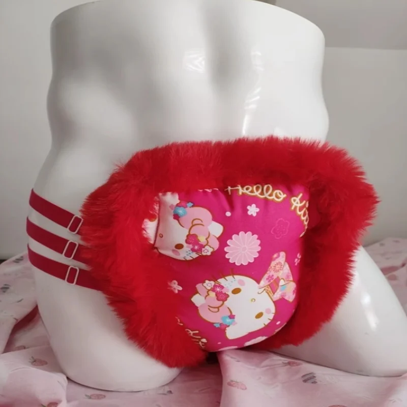 Slip épais en coton avec gaine pour hommes, équipement BF pour Couple, spectacle de danse, fête privée, culotte faite à la main, Costumes Sexy