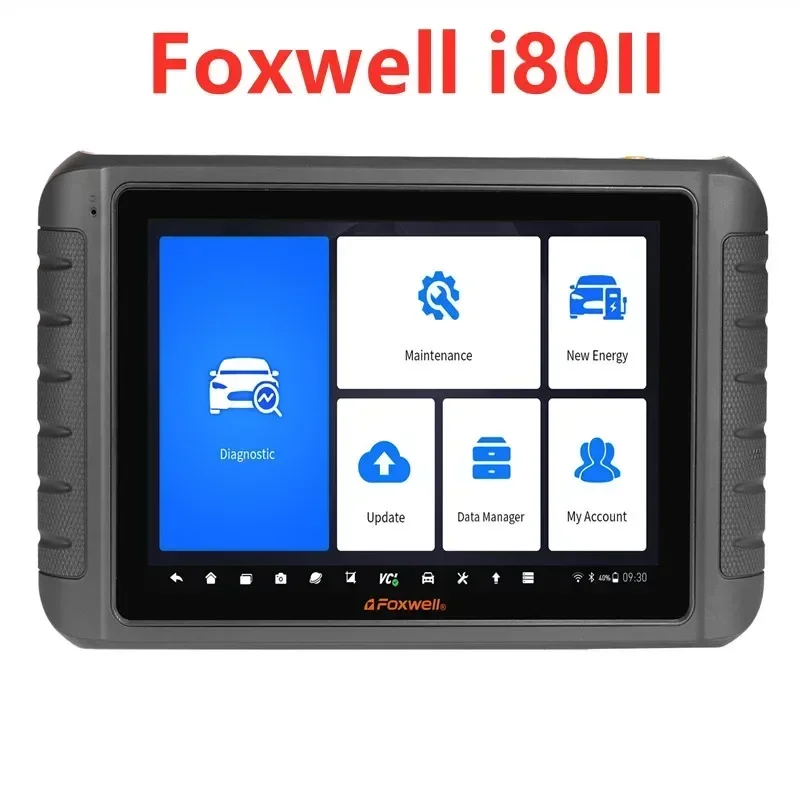 A+ Foxwell i80II Premier Diagnostic Platform Full Systems 10.1 inch Foxwell i80 II OE-level Universal Diagnosis Over 90 Vehicle