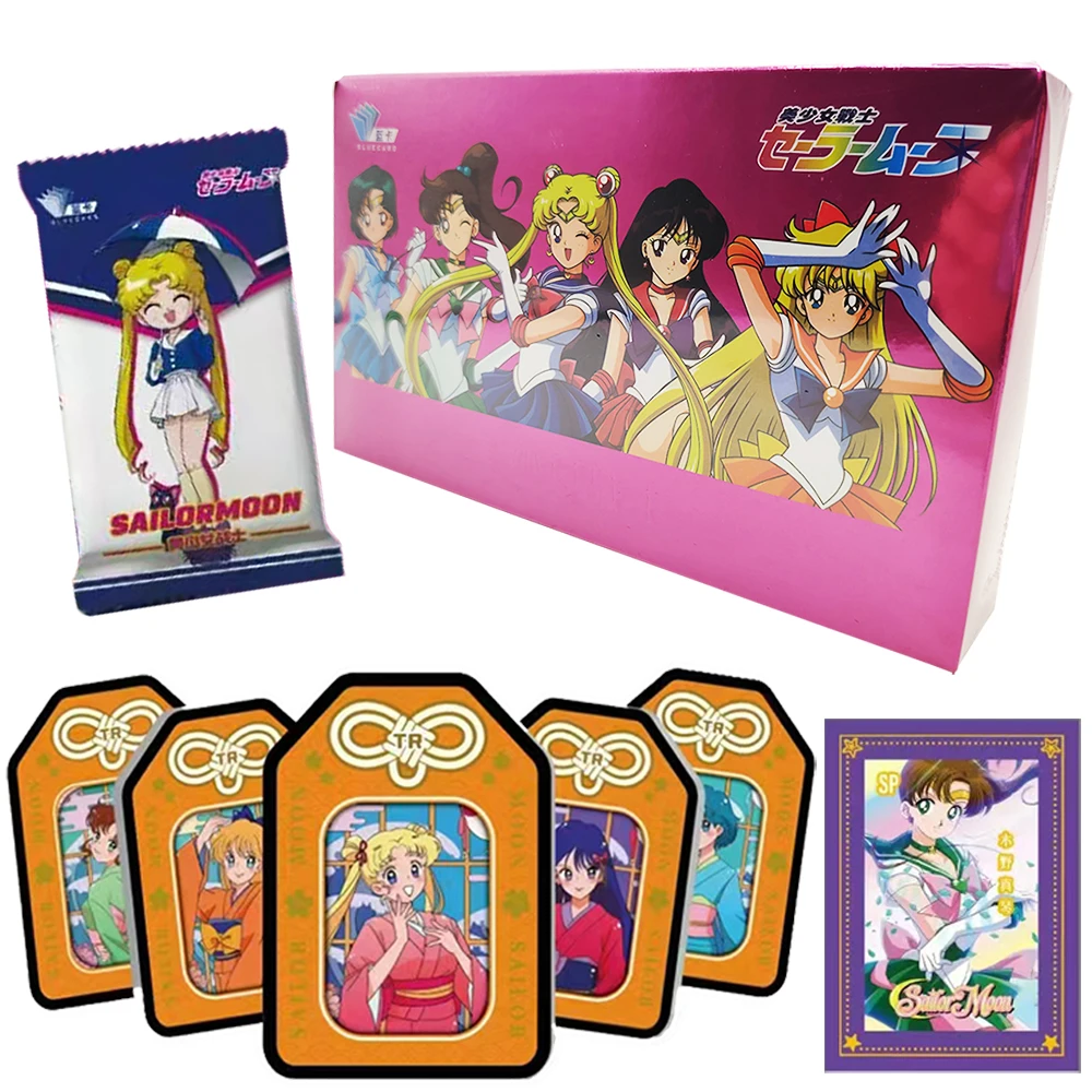 

Sailor Moon Collection Card Magic Battle Girl Anime Protagonist Star Background Series Card Fans' Favorite Creative Gifts Toys