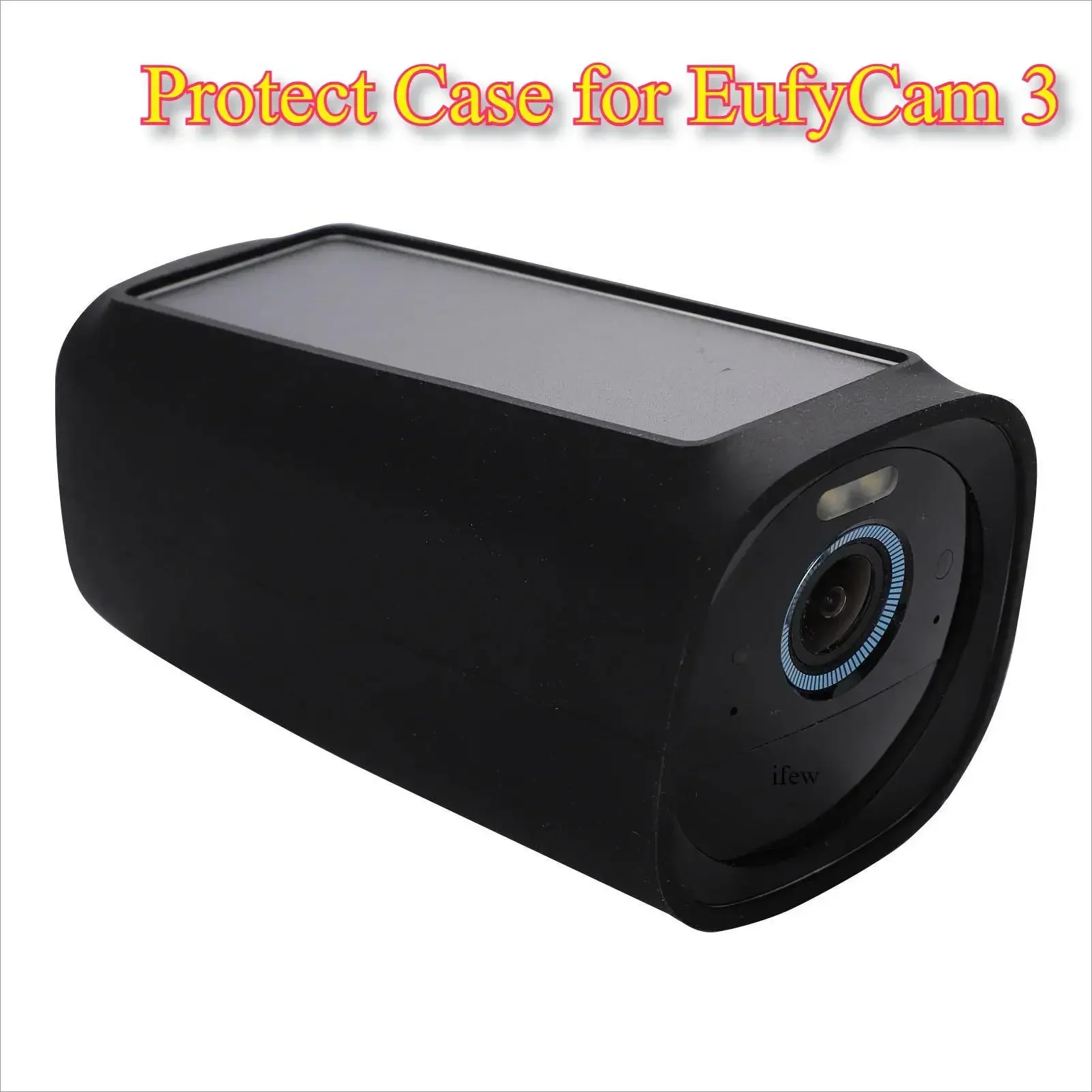CCTV Camera Protection Case Silicone Protective Covers for EufyCam 3 Anti-Scratch Camera Protective Cover Case Security Camera