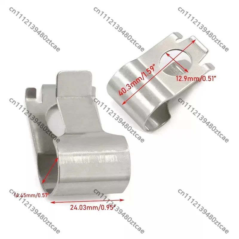 Racing Modified Turbocharger Pipe Clamp, Intercooler Boost Hose Retaining Clip, Turbo Connection Fastener Accessory