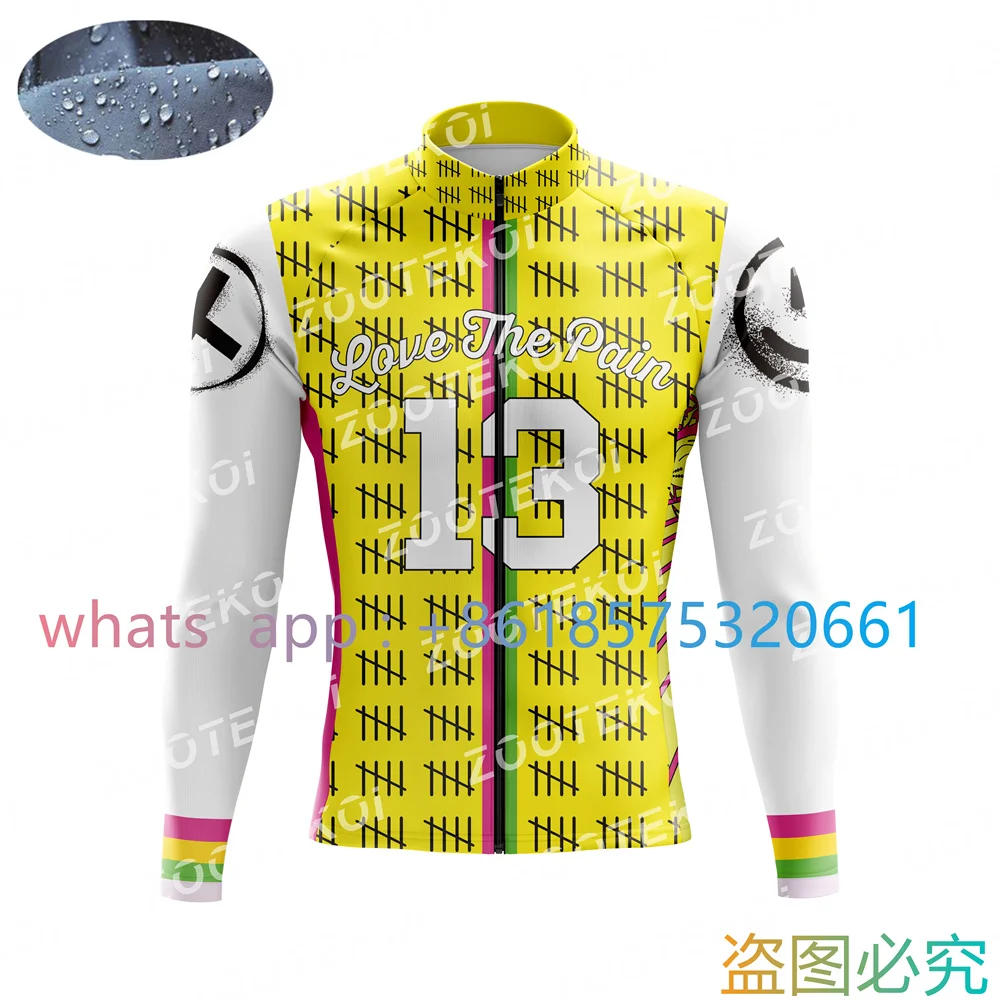 Love The Pain Unisex 2023 Ultralight Cycling Windbreaker Bicycle Windshield Jacket Men Waterproof Windbreaker Pro Team Raincoat