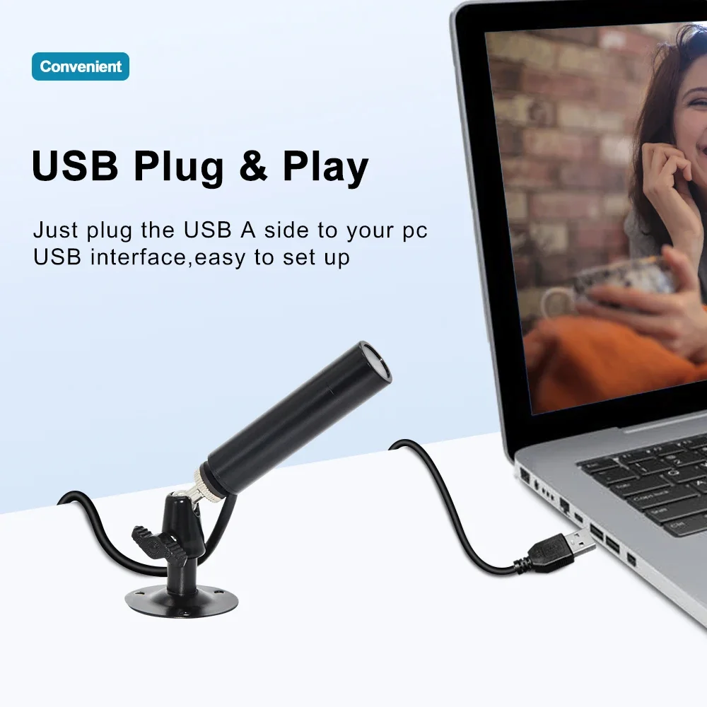 1080P Netwerk Mini Bullet USB Camera met 2.8mm Lens Beveiliging Webcamera CCTV Video Surveillance Beveiliging Camcorder