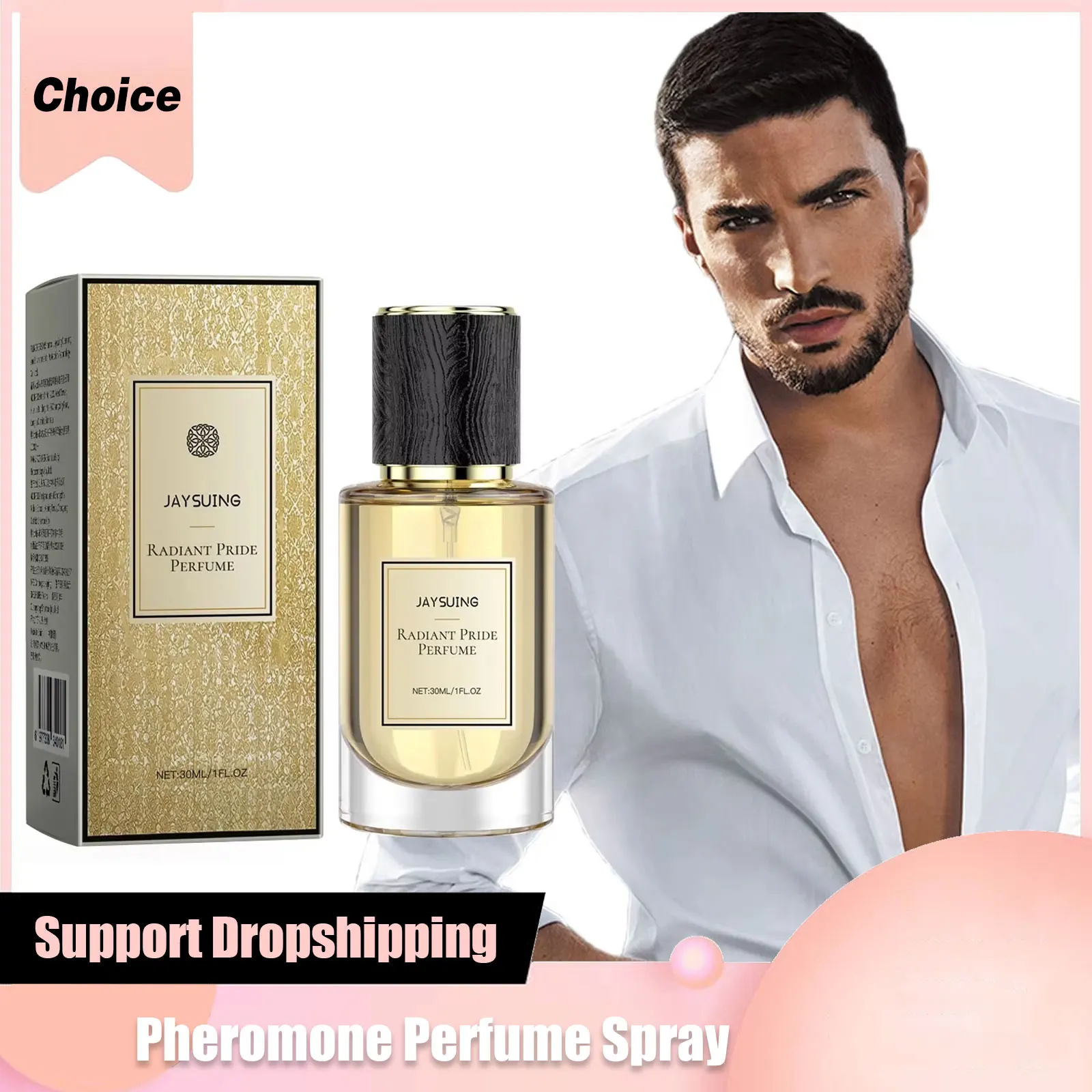 

Pheromone Perfume for Man Cologne Perfume Original Lasting Fragrance Attract Women Sexy Temptation Dating Flirting Charm Parfum