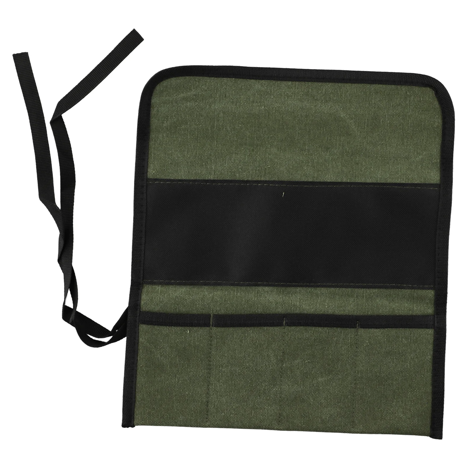 Roll Up Tool Bag Multiple Pockets Organize Oxford Cloth Wrench Pouch 1 PC 33x27cm Accessory Green Hanging Tool