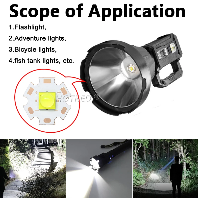 High Power LED Chip Kralen XHP70 XHP90 XHP110 3A 6A 10A 24A 18W 24W60W 72W DC3-5V DC6-8V DC24V Wit Voor Zaklamp Koplamp DIY