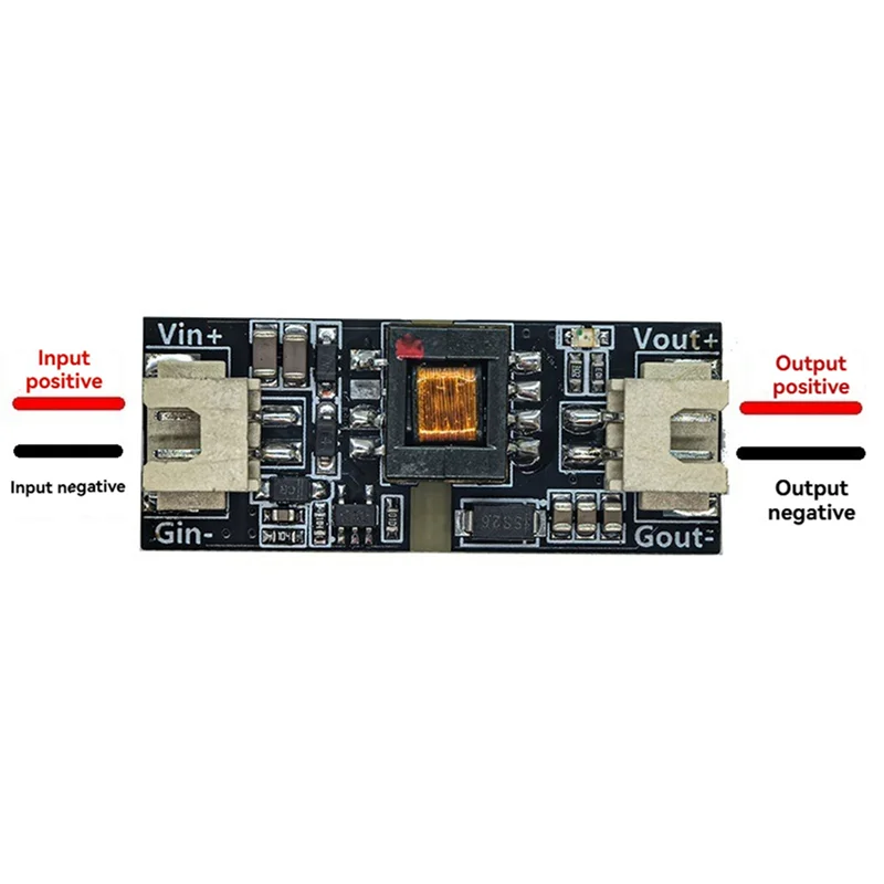 AT41 2X 5 Вт DC-DC изолированный модуль питания с клеммами XH2.54 Широкое напряжение от 3 до 36 В до 12 В Высокопроизводительная схема