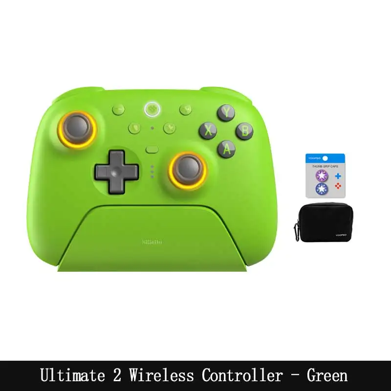 8BitDo Ultimate 2 draadloze controller, 2.4G gamepad met oplaaddock, TMR-joystick 2.4G gamepad voor pc, Windows 10, 11, Android