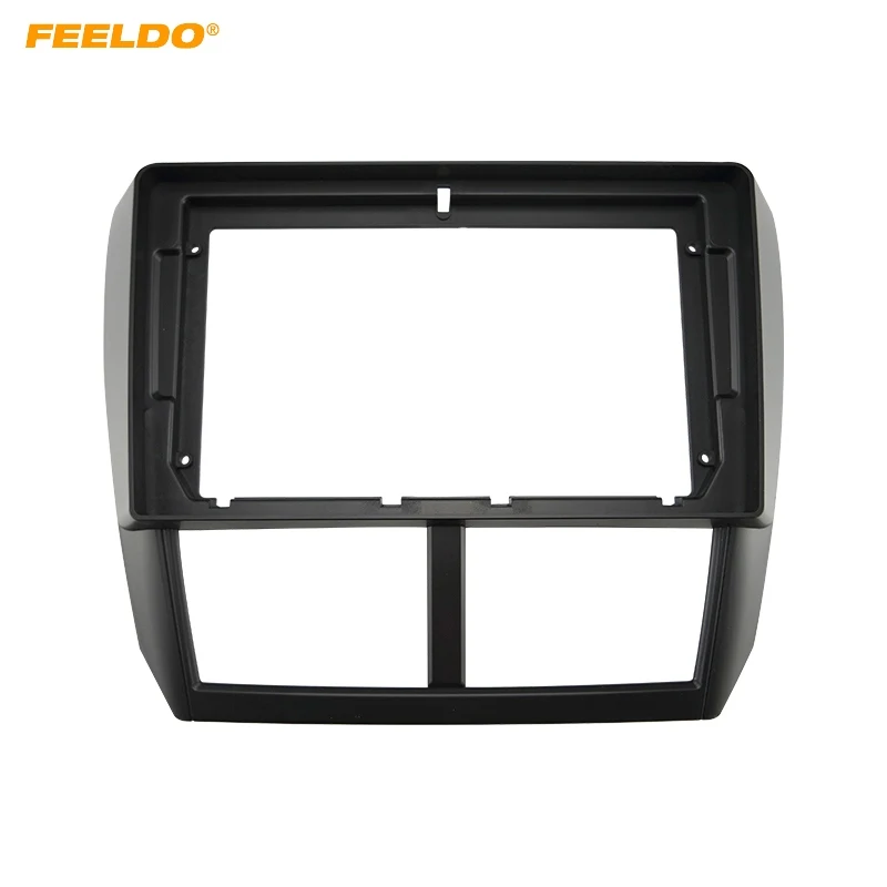 

Автомобильная 2Din аудиолицевая панель, лицевая панель, рамка для Subaru Forester 2008, 9-дюймовый радиоприемник с большим экраном, стерео панель, приборная панель