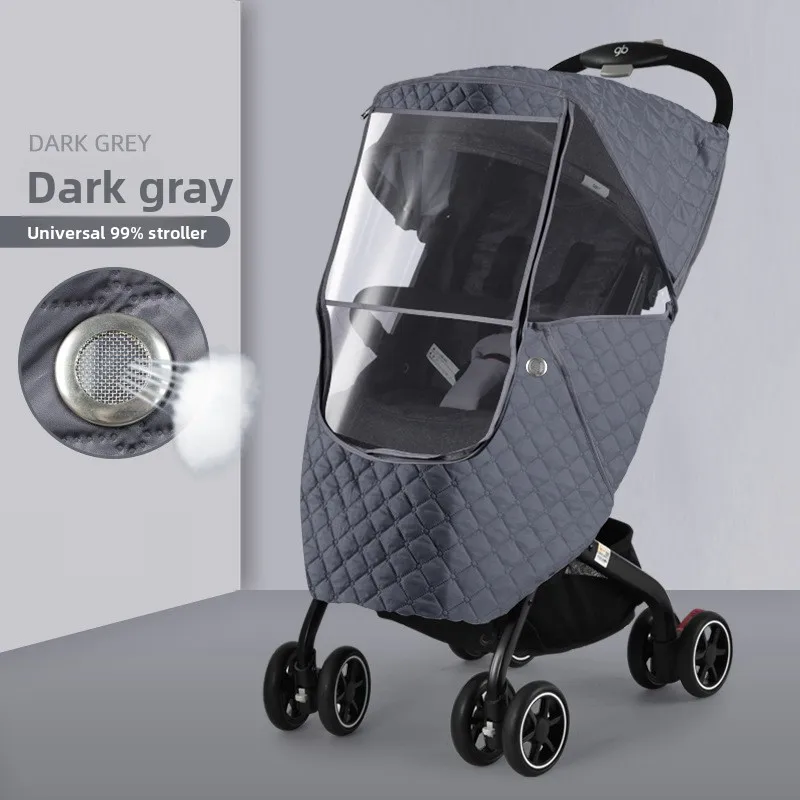 

Rain Cover Baby Stroller Windshield Baby Umbrella Car Warm Accessories