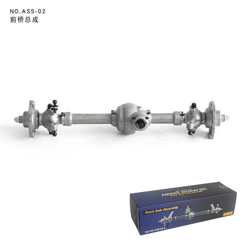 Metall-Vorderbrückenachsenbaugruppe ASS-02 für HG P407 1/10 2.4G Rc Auto Ersatzteile