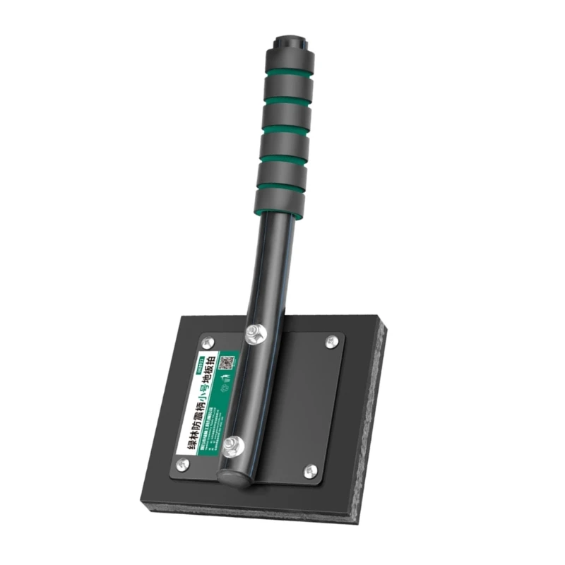 Profession Rubber Clapper Tile Paving Tapping Tool Ergonomic Handle Comfortable Grip for Efficient Flooring Installation