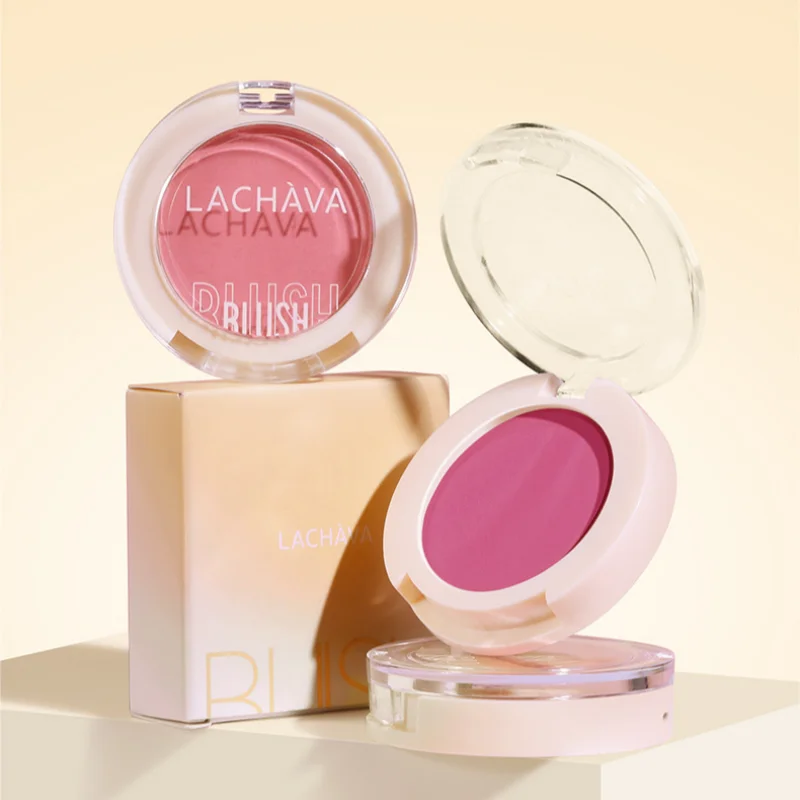 Paleta różu do twarzy Nude Matte Blush Pink Orange Tint Makeup Blush Paleta Długotrwały Rozświetlający Twarz Koreański Czysty Sexy Nowy Puder do Róży