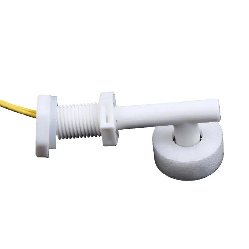 1Pcs Right Angle Flow Measuring Instruments Tools Fish Tank Sensor Switch DC 220V Liquid Water Level Sensor Float Switch