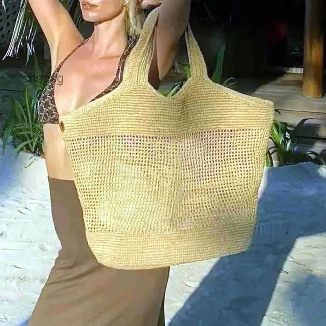 Bolso Tote Maxi Icera, Bolso de Diseño para Mujer, Bolso de Lujo, Bolso de Rafia, Bolso de Playa de Alta Calidad, Bolso de Gran Capacidad, Bolso de Compras, Bolso de Hombro, Purse03