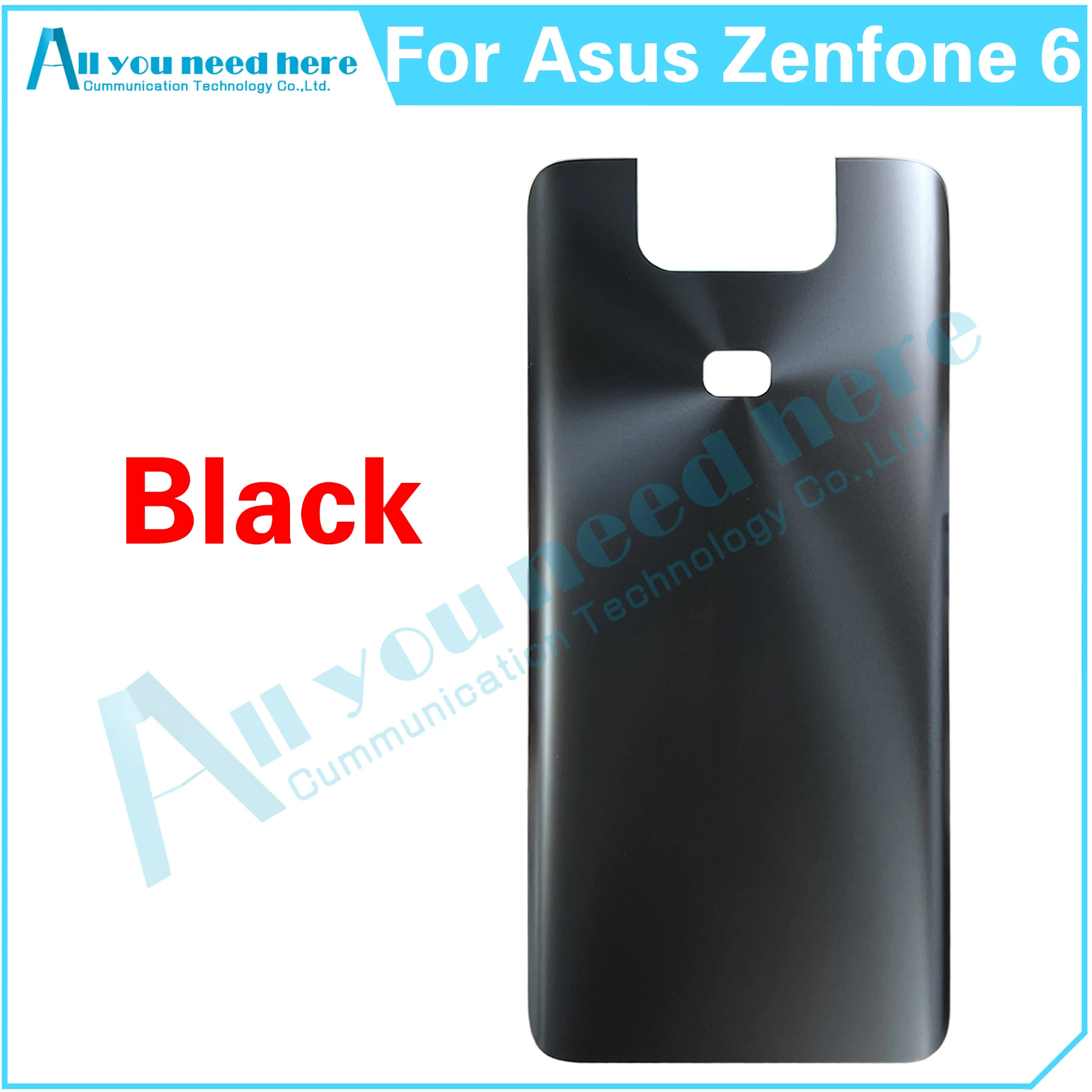 For Asus Zenfone 6 ZS630KL Battery Back Cover Rear Case Cover Rear Lid For Asus Zenfone6 ASUS_I01WD ZS630KL I01WD Cover Parts