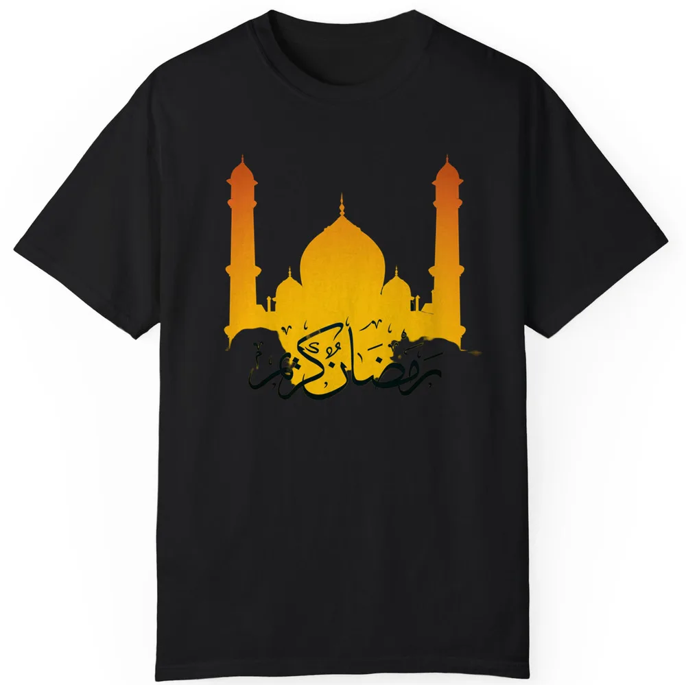 Ramadan Kareem Illustration Muharram Festival Best Gift Unisex T-Shirt S-5XLHigh Quality 100%Cotton Short Sleeve