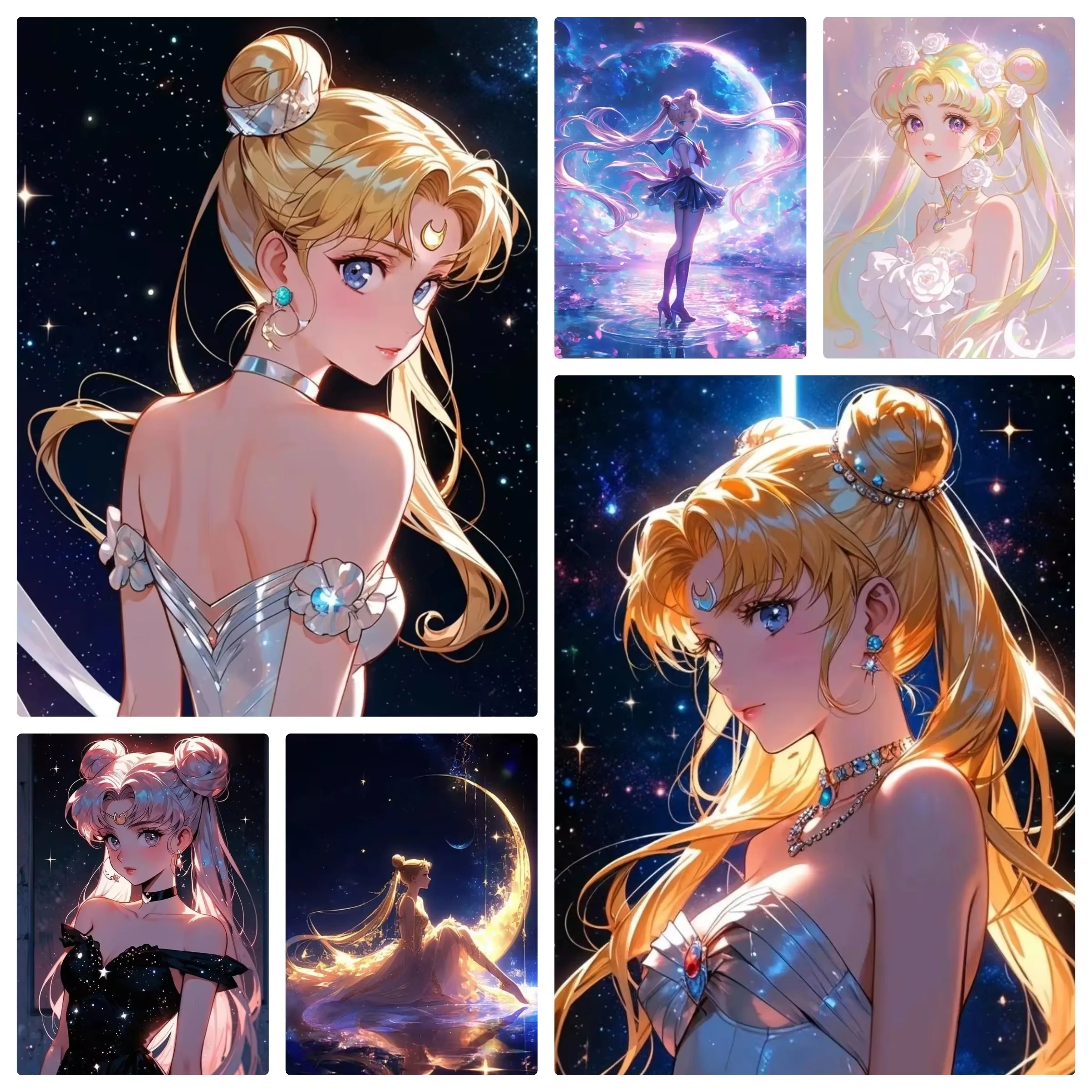 DIY Sailor Moon Classic Anime Character Jigsaw Puzzles 500/1000/1200/2000PCS Handmade Art Exquisite Home Decor Gift No Frame
