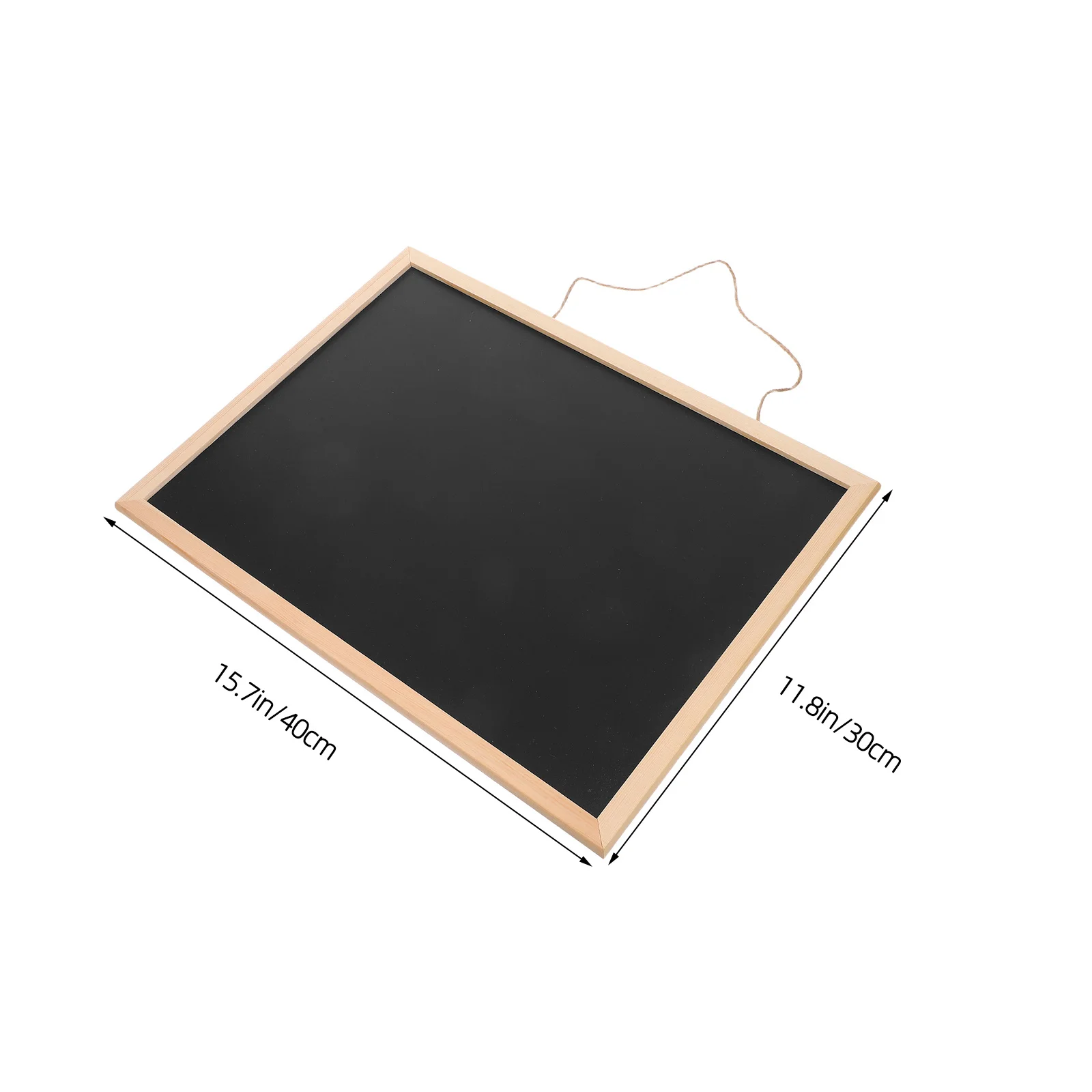 السبورة الخشبية 40x30 سنتيمتر الصغيرة معلقة السبورة تسجيل الزخرفية قابلة لإعادة الاستخدام رسالة المجلس لعرض الجدار