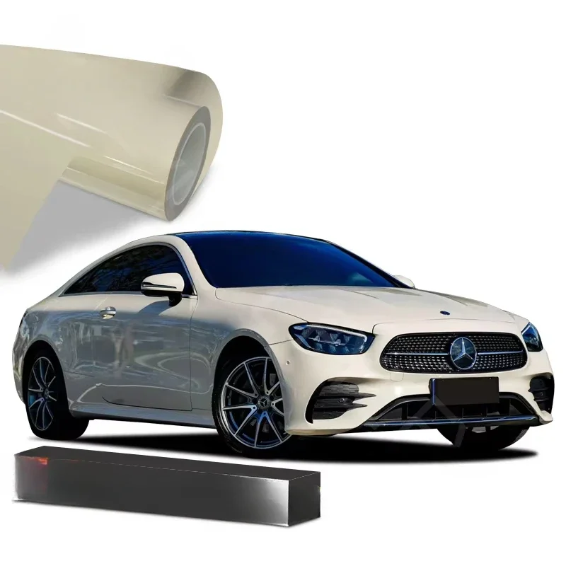 Super Gloss High Quality Pepper White PET Liner Anti-Scratch wrap vinyl Color-Changing wrap vinyl car