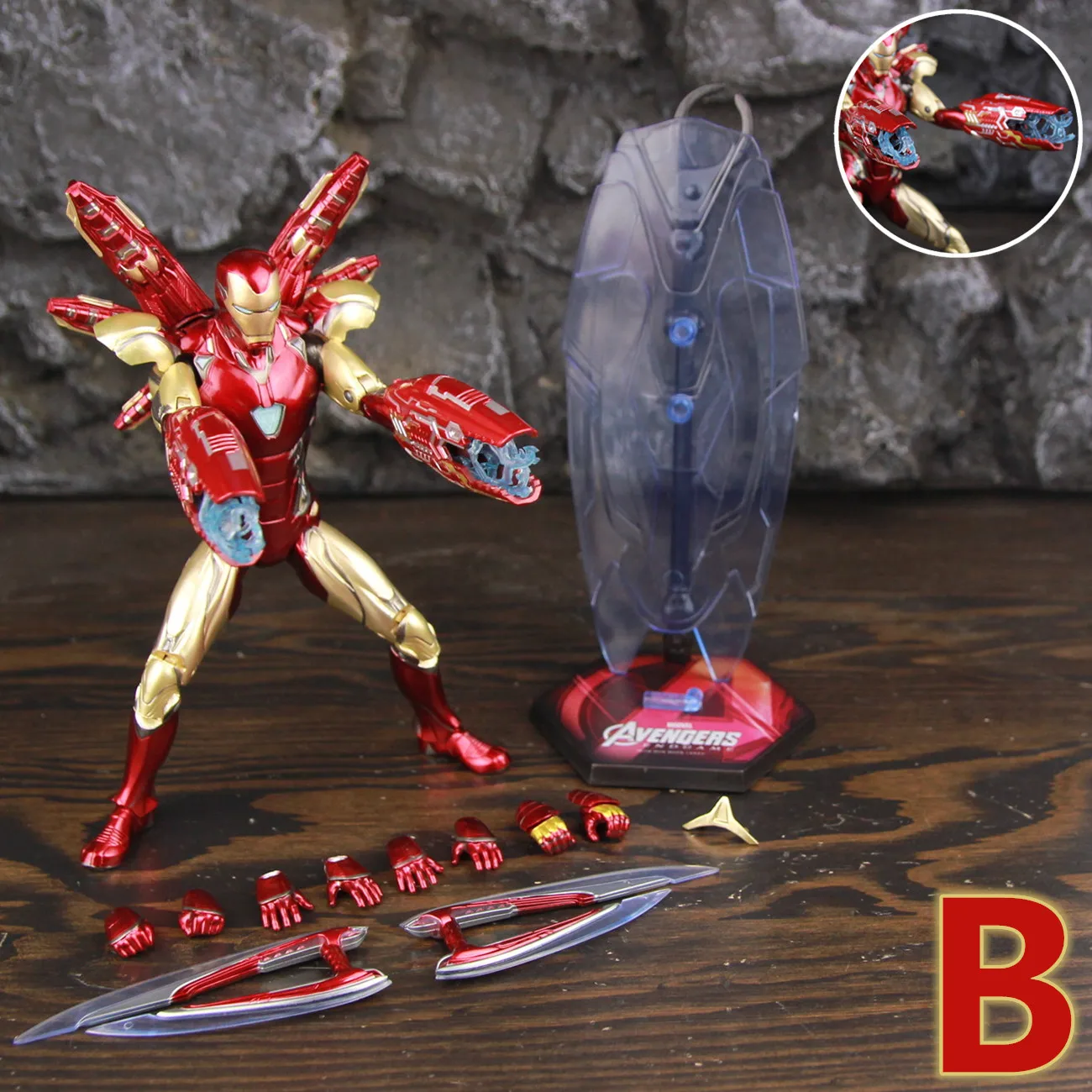 アイアンマン　置物 Amazon.com: HiPlay ZD Toys Anniversary Series Collectible Figure