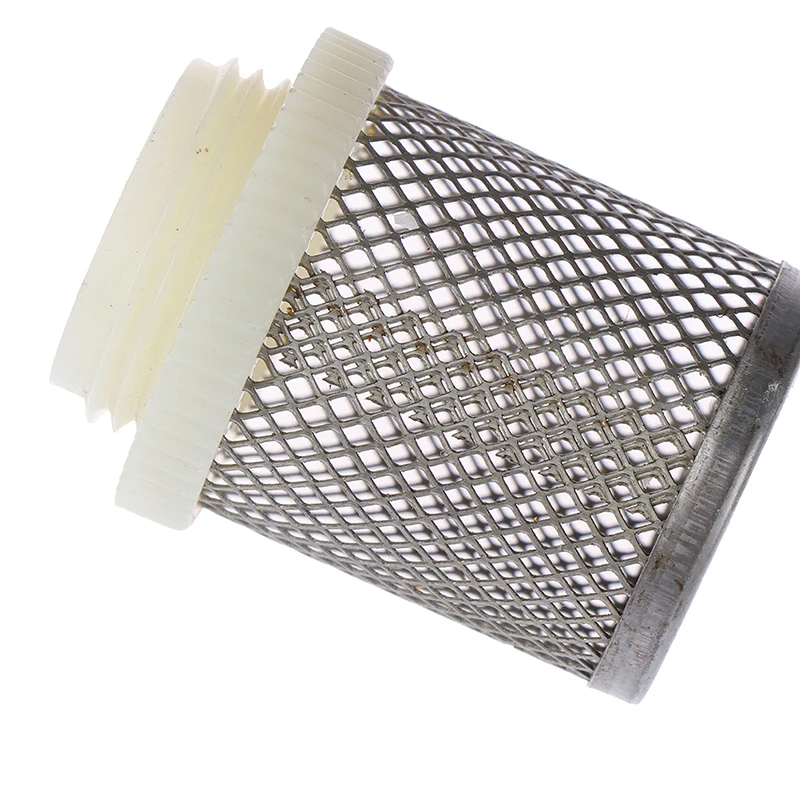 1pc New Stainless Steel Net Filter Garden Irrigation  Aquarium Fish Tank Filter Water Pump Protect Hose Mesh Strainer