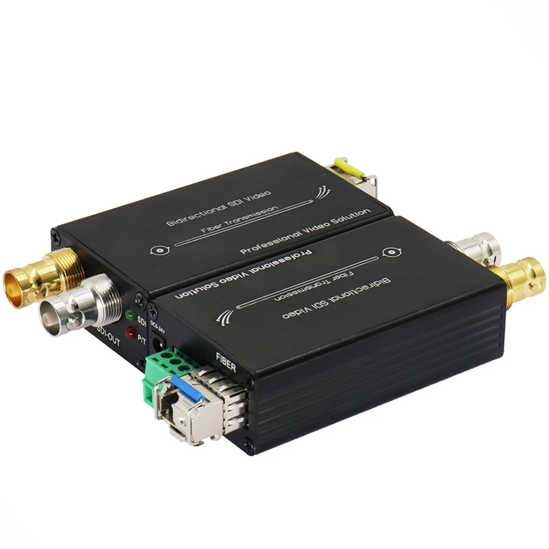 HD 3G SDI Bidirectional Optical Transceiver 3G-SDI Optical Transmission Equipment 3G-SDI Fiber Converter EU PLUG