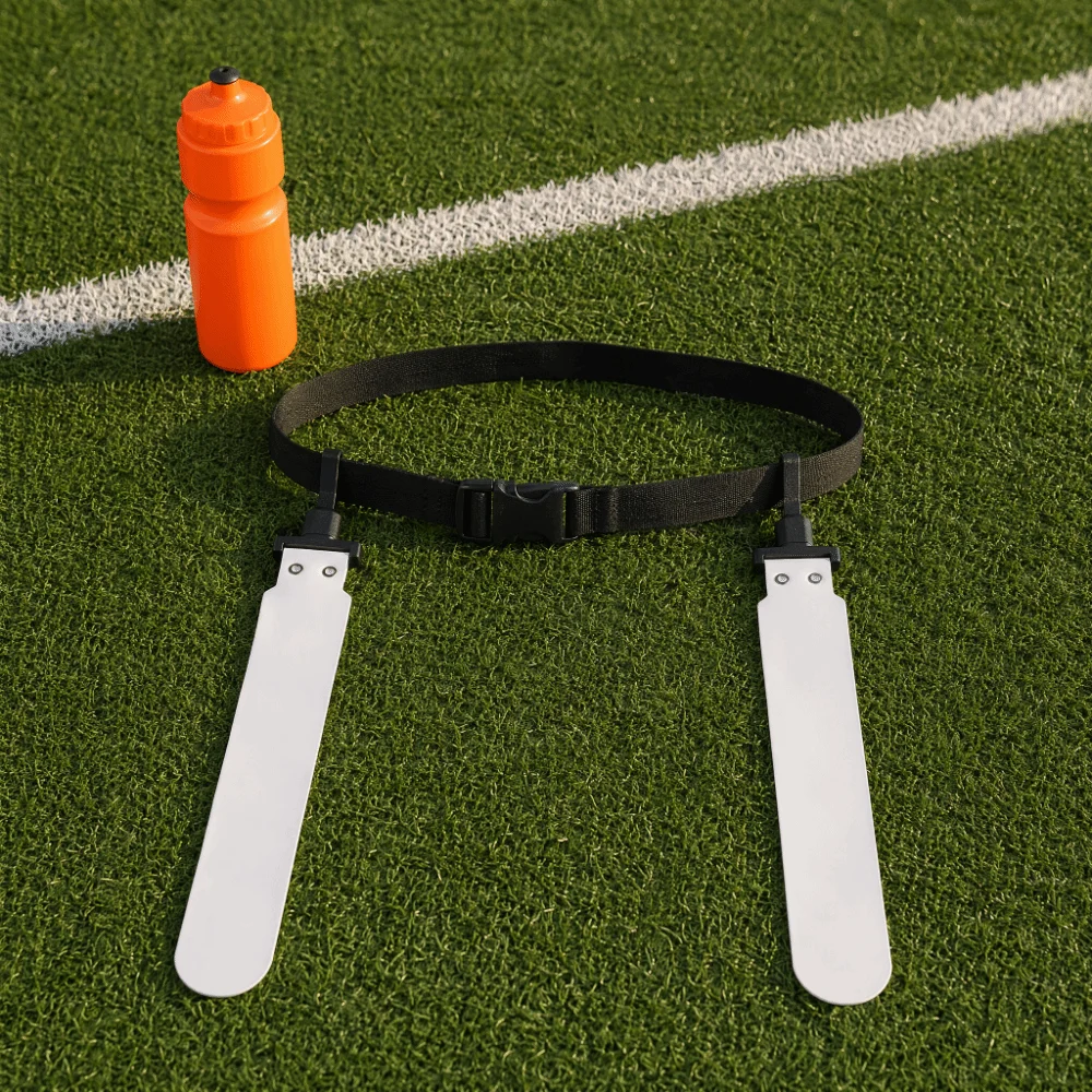 3pcs PVC Flag Football Belt PP Adjustable Flag Football Set Easy Tear Away Single Size Adjustable Flag Football Belt