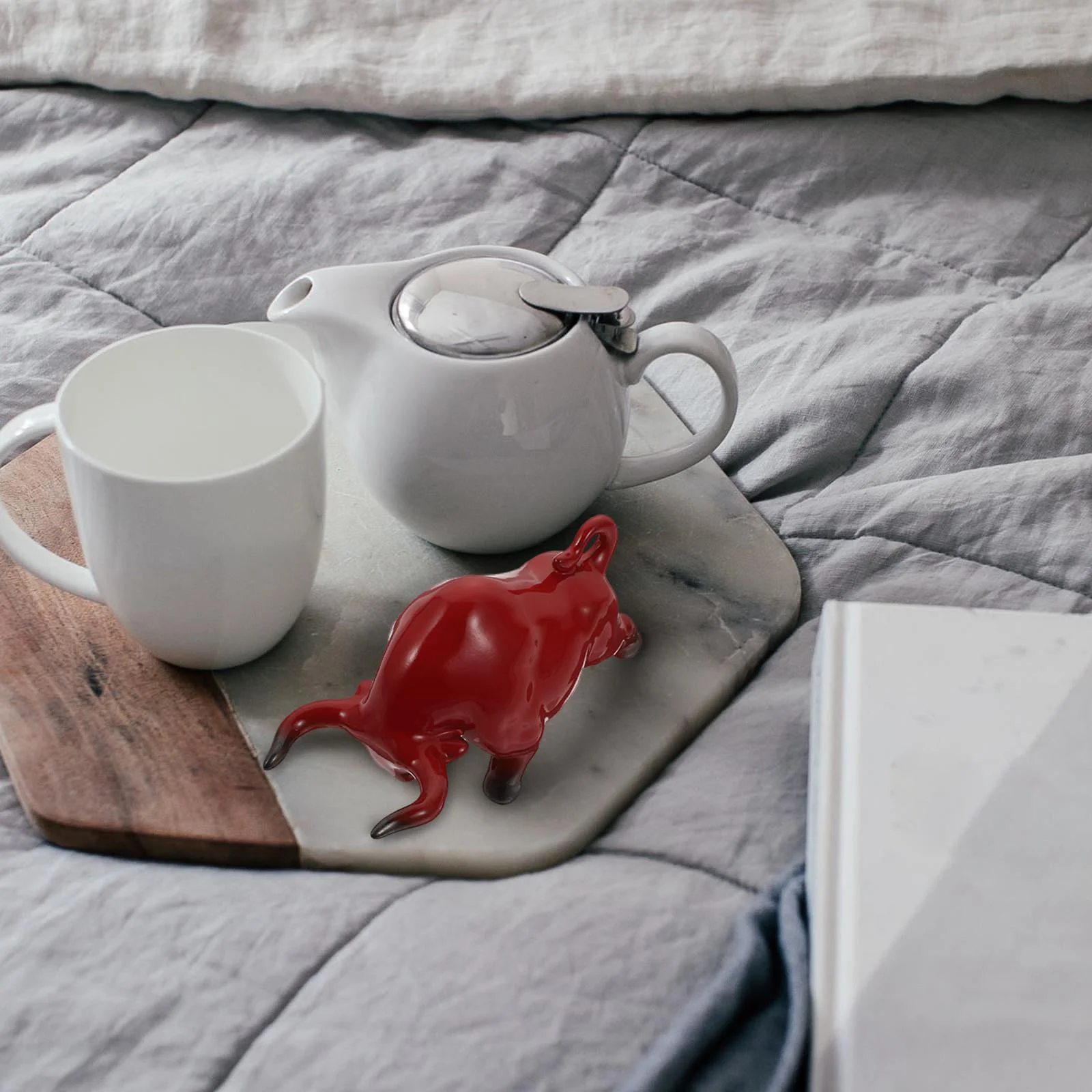 

Ox Decoration Tea Pet Adornment Home Decoration Tea Pet Decor Lovely Tea Pet Decor