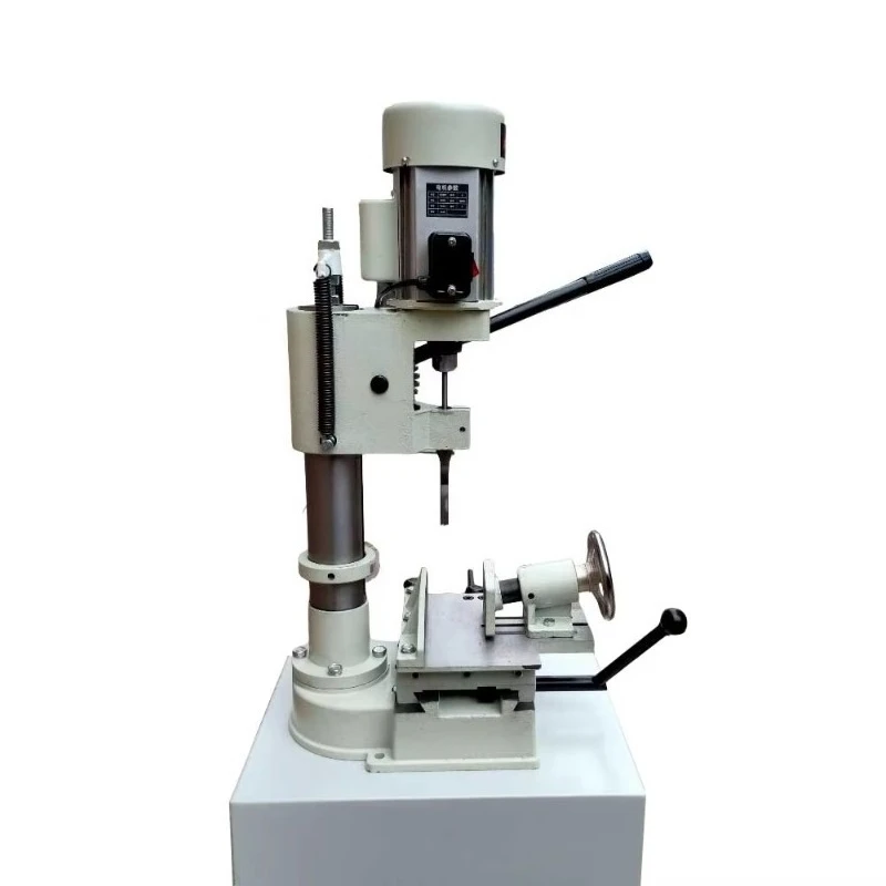 

1250W Mortising Machine Woodworking Square Hole Drilling Household Bench Tenon Drilling Practical Woodworking Workshop Equipment