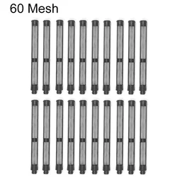 20 stücke Airless-Farb spritz filter 60/110 mesh 11x mm Edelstahl gitter Airless-Spritzpistolen filter Elektro werkzeuge