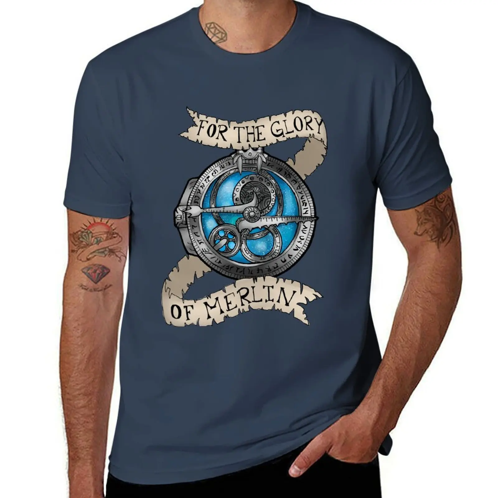 

For Merlin of the Glory T-Shirt Halloween Casual T-Shirt