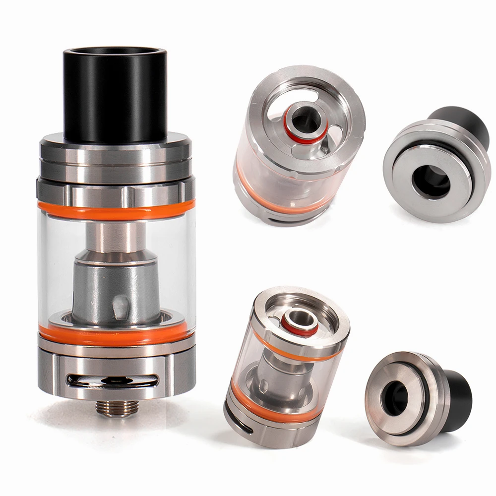 80w Electronic Cigarettes Vape Manvap RTA  Atomizer 24mm 0.3ohm 3.5ml Bottom Airflow Tank for 510 Thread Box Mod Vapor Ecig Pen