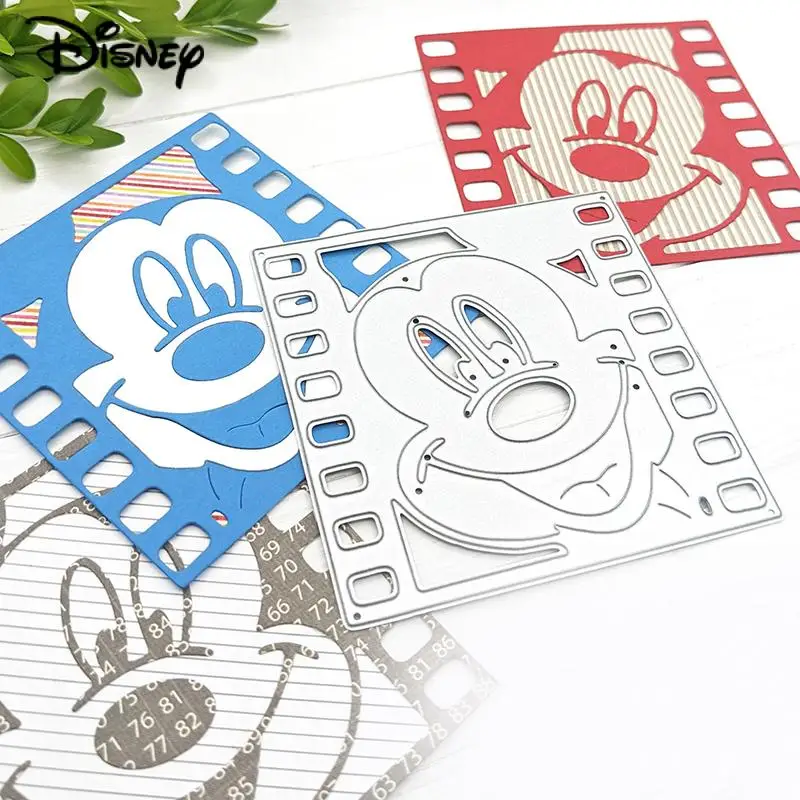 Disney Mickey Mouse Film Metal Cutting Dies Cartoon Characters Die Cuts for Diy Scrapbooking Stamping Paper Cards Craft 2022 New